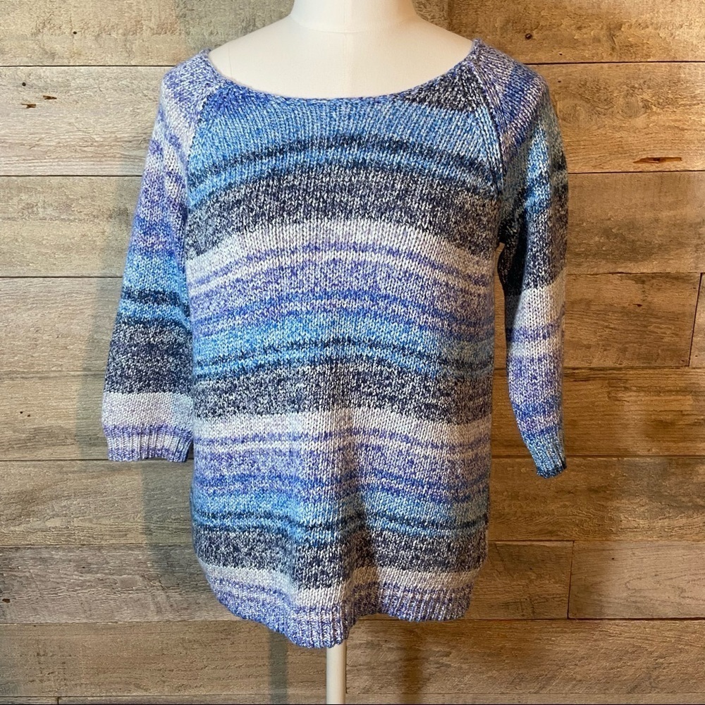 Mexx women's multicoloured  oversized striped sweater in size‎ x-small